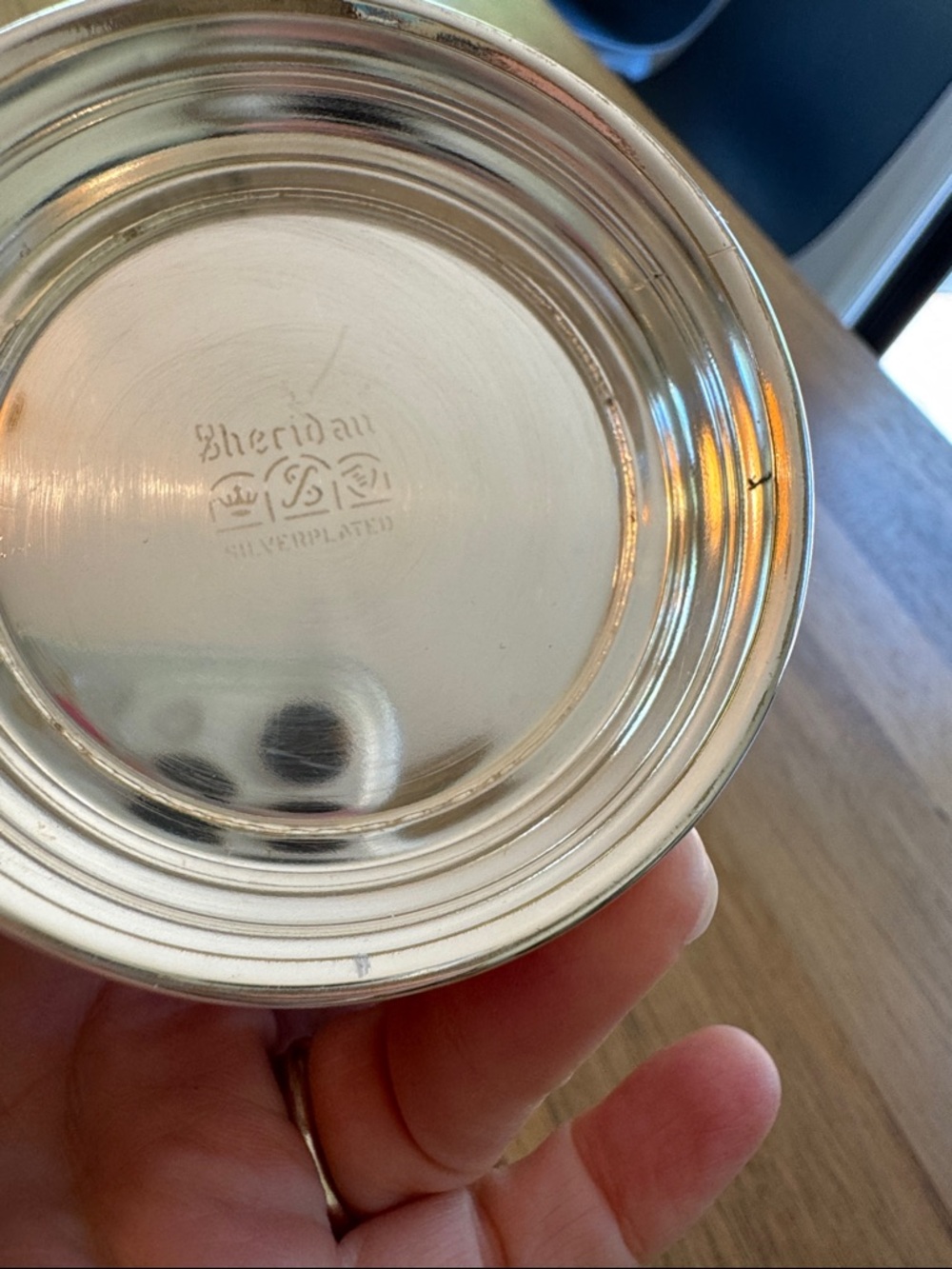 Vintage Mint Julep Cups Set 8 Atlanta Hunter Jumper Classic Sheridan Silverplate - Picture 14 of 17